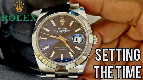 how to adjust a rolex oyster perpetual|adjust date on Rolex datejust.